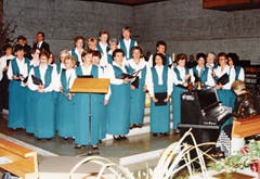 Konzert in der katholischen Kirche Buchs 1994.