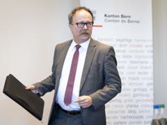 «Habe Rücktrittsentscheid selbständig getroffen»: Thorberg-Direktor Thomas Egger. (Bild: Keystone/ANTHONY ANEX)