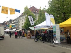 Der St.Galler Ökomarkt zeichnet sich immer durch das grosse und vor allem auch das vielfältige Angebot an nachhaltigen Produkten und Dienstleistungen sowie Informationen zu Umwelt- und Nachhaltigkeitsfragen aus. (Bilder: Reto Voneschen - 16. Mai 2019)