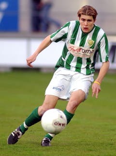 Lustenberger im Spiel gegen den FC Luzern in der Challenge League. (Bild: Michael Buholzer, 5. April 2005)