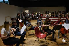 Kinder proben für das Musical. (Bild: PD)