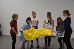 Kinder proben für das Musiktheater. (Bild: PD)