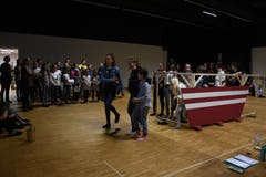 Kinder proben für das Musical. (Bild: PD)