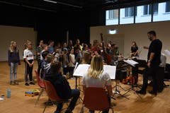 Kinder proben für das Musical. (Bild: PD)