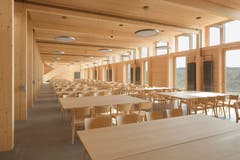 Die Mensa im neuen Landwirtschaftlichen Zentrum. (Bilder: PD)