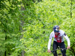 Europameister Lars Forster hat sich dem Team Scott von Nino Schurter angeschlossen (Bild: KEYSTONE/PETER KLAUNZER)
