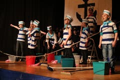 Impressionen von der Hauptprobe des Schul-Musicals "Das Geheimnis der sieben Perlen". (Bild: Marion Wannemacher (Kerns, 17. Mai 2019))
