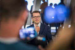 Der neu gewählte Ständerat Beni Würth. Bild Michel Canonica