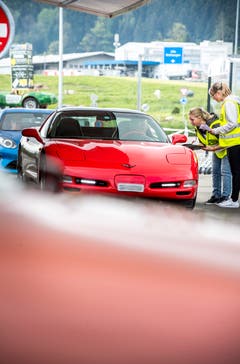 Rickenbach bei Wil TG - "Fantastic Plastic" - Ausstellung mit Plastik-Karosserie-Autos.