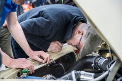 Rickenbach bei Wil TG - "Fantastic Plastic" - Ausstellung mit Plastik-Karosserie-Autos.