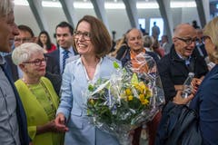 Die unterlegene Ständeratskandidatin Susanne Vincenz-Stauffacher. Bild:Michel Canonica