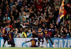 Mann des Spiels: Lionel Messi. (Bild: Joan Monfort / AP)