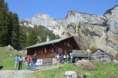 Das Berggasthaus Alp Rohr ist ein beliebtes Ausflugsziel.