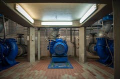 ....zu einer Pumpstation. Von da werden die Thurgauer Abwasser... (Bilder: Raphael Rohner)