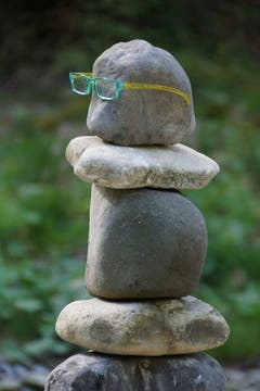 Was guckst du ? Gesehen und fotografiert an der Sitter. (Bild: Waltraud Knupp)