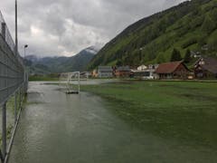 In Alt St.Johann wird heute mit Sicherheit nicht Fussball gespielt. (Bild: Christiana Sutter)