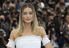 Die australische Schauspielerin Margot Robbie während dem 72. Filmfestival in Cannes. > Fototermin «Once Upon A Time ... In Hollywood» (Vianney Le Caer/Invision/AP)