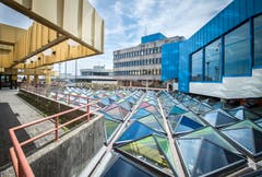 Die Architektur der Uni Konstanz stammt grösstenteils aus den 1970er-Jahren. (Bild: Reto Martin)