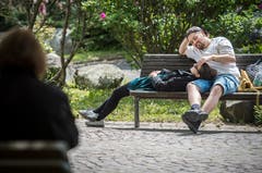 Auch die Liebe findet an der Uni Konstanz ihren Platz. (Bild: Reto Martin)