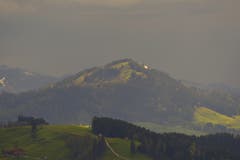 Die Hundwiler Höhe aus ungewohnter Ansicht. (Bild: Walter Schmidt)