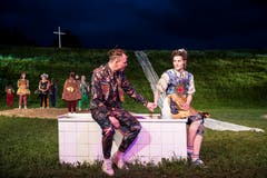 Insgesamt gibt es 20 Aufführungen bis am 29. Juni. (Bild: Manuela Jans-Koch, Ennetmoos, 22. Mai 2019)