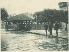 Theaterplatz. (Bild: Staatsarchiv Luzern/ AKT 47_2565.1c)