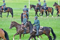 Frühjahrsmeeting 2019 in Frauenfeld. Auftritt des Kavallerieschwadrons 72.