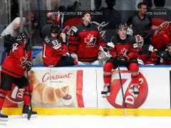 Bitter enttäuschte Kanadier nach der 1:3-Niederlage im WM-Final gegen Finnland (Bild: KEYSTONE/AP/PETR DAVID JOSEK)