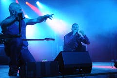 Bligg bei seinem Konzert in Erstfeld. (Bild: Urs Hanhart, 25. Mai 2019)