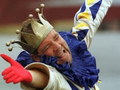 Arlevin, der fiktive Winzer, spielte die Hauptrolle in der Aufführung 1999. (Bild: Keystone/PATRICK AVIOLAT)
