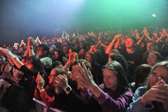 Begeistertes Publikum beim Konzert von Bligg. (Bild: Urs Hanhart, 25. Mai 2019)