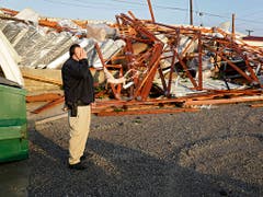 Viele Menschen im US-Bundesstaat Oklahoma verloren ihr Hab und Gut. (Bild: KEYSTONE/AP Tulsa World)