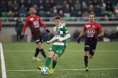 Marco Rüedi, Mittelfeld, Note 4Auch er ist vom FCL ausgeliehen. Wie Dario Ulrich konnte er sich mit seinem Talent nicht richtig durchsetzen. Und wie für Ulrich gilt für ihn: Wer Challenge-League-Einsatzzeit will, muss sie sich mit auffälligen Aktionen verdienen.(Bild: Roger Grütter, Kriens, 15. Dezember 2018)