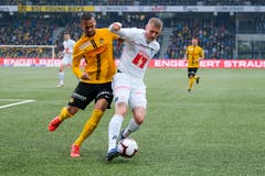 Marvin Schulz, linker Flügel, Note 3,5Spielt zu Beginn ungewohnt auf dem Flügel. Er hat auch durch diesen Wechsel nicht den Einfluss aufs Spiel wie üblich.(Bild: Martin Meienberger / Freshfocus, Bern, 25. Mai 2019)
