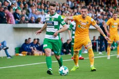 Nikola Mijatovic, Verteidiger, Note 4,5Nach einer brillanten Saison im Aufstiegsjahr nun ein Jahr der Stagnation. Sein Drive nach vorne war immer wieder durch Holperer und Stolperer unterbrochen, seine defensive Zuverlässigkeit das eine oder andere Mal porös.(Bild: Marc Schumacher / Freshfocus, Kriens, 23. Mai 2019)