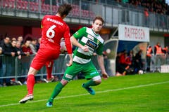 Nico Siegrist, Sturm, Note 6Der Star, der keiner sein will. Doch mit ihm steht und fällt der SCK. Dass der Aufsteiger den Torschützenkönig der Liga stellt, sagt alles über Siegrist. Die Gegner sind jetzt aufmerksamer, aber Siegrist hat ja noch viel mehr drauf.(Bild: Marc Schumacher / Freshfocus, Rapperswil, 3. Mai 2019)
