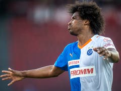 Caiuby - die Verpflichtung der Hoppers, die kaum jemand verstehen kann (Bild: KEYSTONE/MELANIE DUCHENE)