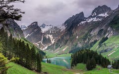 Wolkentag am Seealpsee. (Bild: Luciano Pau)