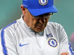 Unter Druck: Chelseas Coach Maurizio Sarri legte sich mit seinen Klubchefs an (Bild: KEYSTONE/AP/DARKO BANDIC)