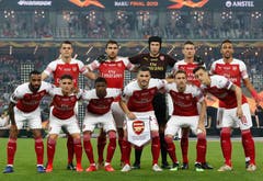 Die Startformation von Arsenal. (Bild: Darko Bandic / AP)