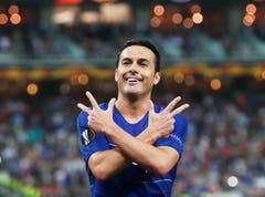 Chelseas Pedro trifft zum 2:0. (Bild: Maxim Shipenkov / EPA)