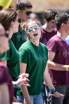 Impressionen vom Schweizer Kinder- und Jugendchor-Festival. (Bild: Manuela Jans-Koch/Luzerner Zeitung, Luzern, 30. Mai 2019)
