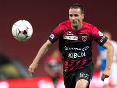 Die Xamax-Lebensversicherung: Oldie Raphaël Nuzzolo (Bild: KEYSTONE/LAURENT GILLIERON)