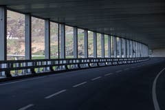 Blick auf einen Teil der Gotthard-Panoramastrasse. (Bild: KEYSTONE/Pablo Gianinazzi, 30. Mai 2019)