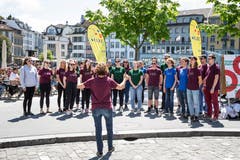 Impressionen vom Schweizer Kinder- und Jugendchor-Festival. (Bild: Manuela Jans-Koch/Luzerner Zeitung, Luzern, 30. Mai 2019)
