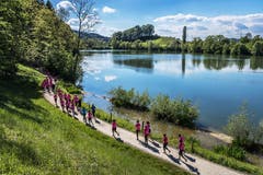 Der 6-Kilometer-Lauf. (Bild: Michel Canonica)