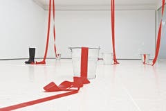 Installation Roman Signers in Zug. (Bild: Christian Herbert Hildebrand)