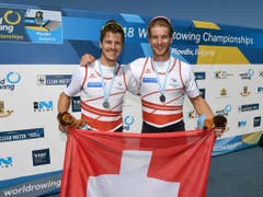 Roman Röösli und Barnabé Delarze gehören im Doppelzweier auch in Luzern zu den Medaillenkandidaten (Bild: KEYSTONE/SWISS ROWING/SWISS ROWING / DETLEV SEYB)