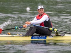 Nico Stahlberg vertritt die Schweiz im Skiff (Bild: KEYSTONE/URS FLUEELER)