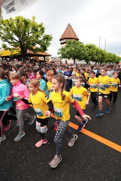 Impressionen vom Stadtlauf Luzern 2019. (Bild: Roger Zbinden, 4. Mai 2019)